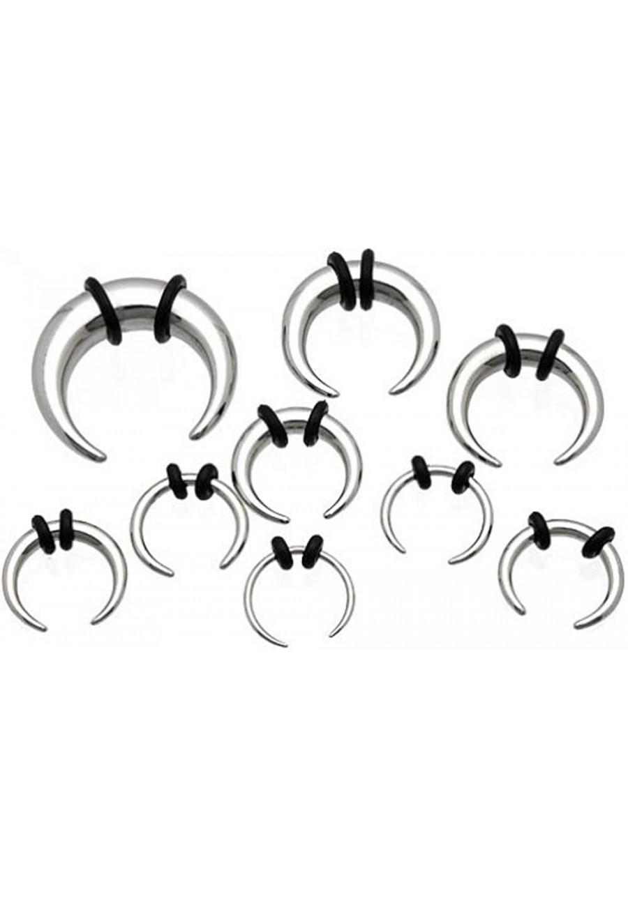 1pc Solid 316L Surgical Steel Septum Ring/Buffalo Taper Expander Pierced Nose Ring $14.98 Piercing Jewelry