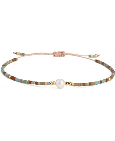 Miyuki Mix Beads Bracelets for Women Friendship Bracelets Handmade Wrap Bracelets Bangle $12.19 Strand