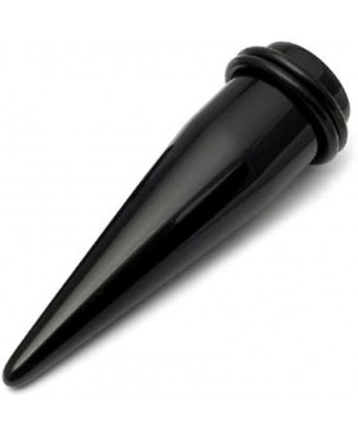 One Acrylic Taper - (17mm) Black (Sold Individually. Order Two for a Pair) $16.20 Piercing Jewelry