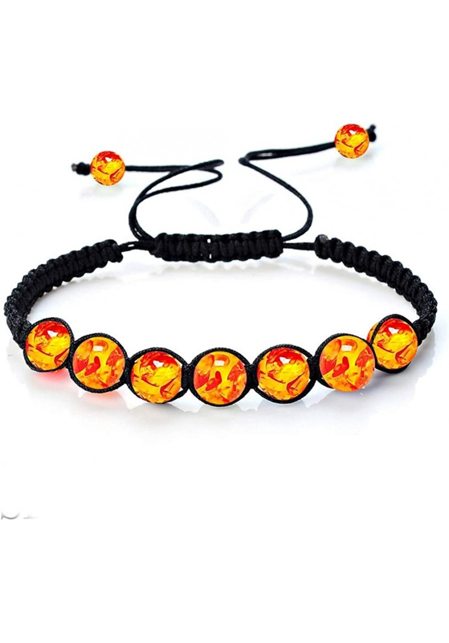 7 Chakra Reiki Healing Yoga Balancing Bracelet 8mm Energy Natural Stone Buddhist Mala Beads Braided Rope Bracelets $7.12 Stretch