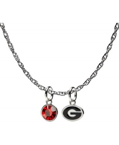 University of Georgia Charm UGA Black Dangle Charm Pendant Officially Licensed University of Georgia Jewelry UGA Jewelry Geor...