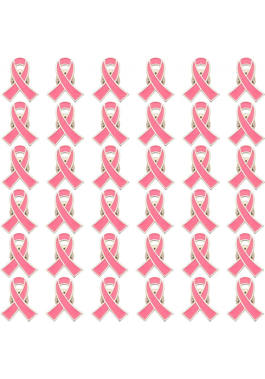 Official Breast Cancer Awareness Lapel Pins Pink Ribbon Pins Hope Ribbon Lapel Pins Brooch for Women $13.69 Brooches & Pins