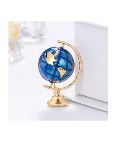 Fashion Unisex Terrestrial Globe Enamel Brooch Pin Badge Denim Jacket Decor Vintage Fashion Brooch Pins for Women Teen Girls ...