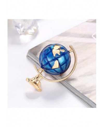 Fashion Unisex Terrestrial Globe Enamel Brooch Pin Badge Denim Jacket Decor Vintage Fashion Brooch Pins for Women Teen Girls ...