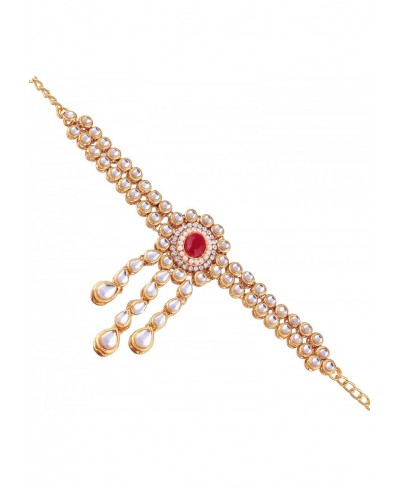 Gold Plated Kundan Designer Armlet For Women (PB02-03) $16.17 Jewelry Sets
