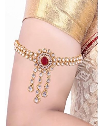 Gold Plated Kundan Designer Armlet For Women (PB02-03) $16.17 Jewelry Sets