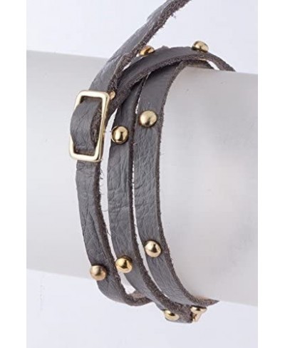 Studded Crystal Cross Wrap Bracelet $19.69 Wrap