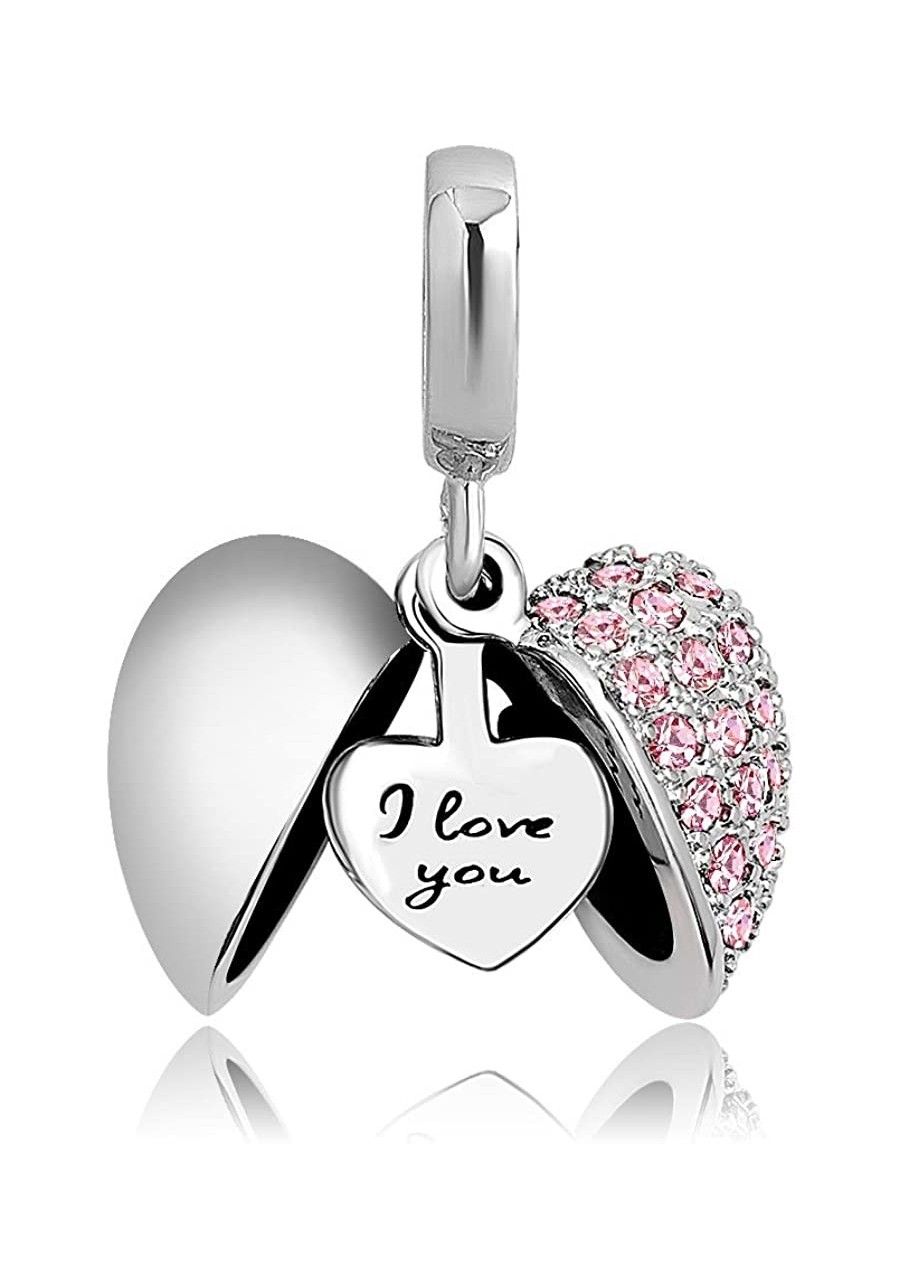 Heart Openable l Love You charm Tree of Life Bead Charms For Bracelet $15.10 Charms & Charm Bracelets