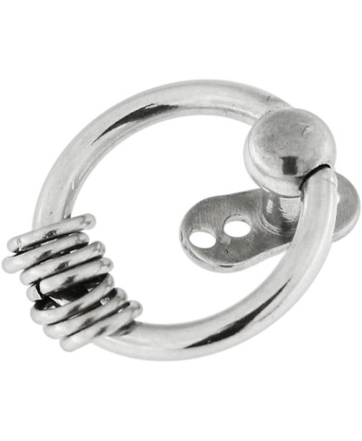 Multi Hoop Ring in Captive Bead Ring Top with G23 Grade Titanium Base Dermal Anchor Piercing $8.63 Piercing Jewelry
