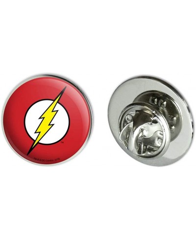 The Flash Lightning Bolt Logo Metal 0.75" Lapel Hat Pin Tie Tack Pinback $11.79 Brooches & Pins