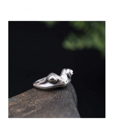 1-3Pcs Vintage Animal Shaped Open Ring Statement Custom Frog Dog Finger Ring Y Style Necklace Cute Personalized Fashion Jewel...