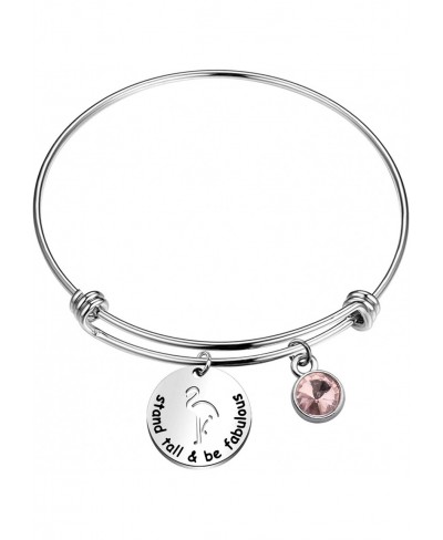 Flamingo Jewelry Stand Tall and Be Fabulous Bracelet Flamingo Bangle Flamingo Tropical Jewelry BFF Gift $11.63 Charms & Charm...