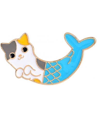 Fashion Unisex Cartoon Cat Brooch Pin Badge Enamel Jacket Denim Jewelry Decor $8.12 Brooches & Pins