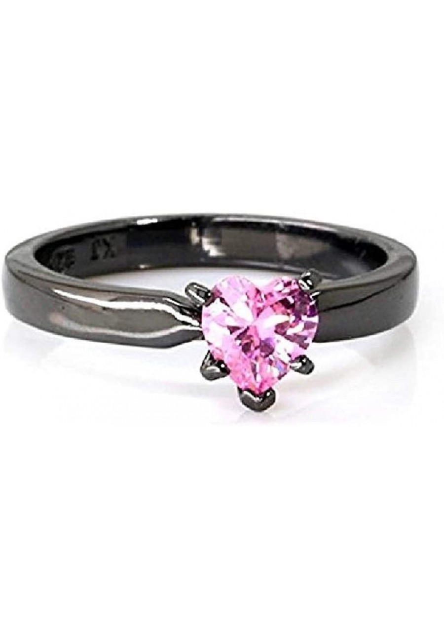 Purple Heart Ring - Wedding Rings - Wedding Ring - Engagement Ring - CZ Engagement Rings - Anillo de Compromiso $17.34 Engage...