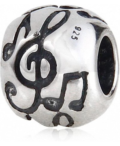 Melody Music Note Charm 925 Sterling Silver Table G Clef Charm for Charms Bracelet $11.73 Charms & Charm Bracelets
