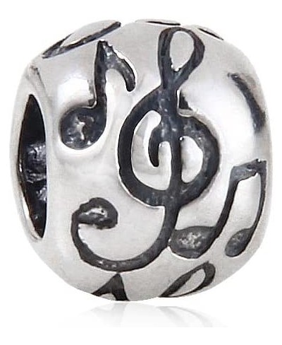 Melody Music Note Charm 925 Sterling Silver Table G Clef Charm for Charms Bracelet $11.73 Charms & Charm Bracelets