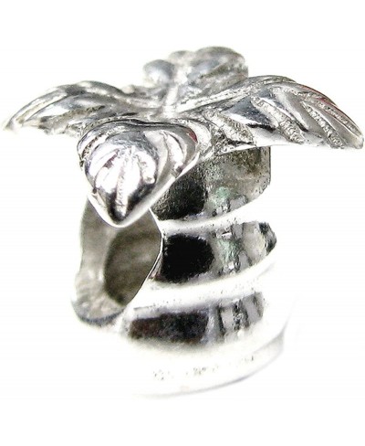 Sterling Silver Palm Tree European Style Bead Charm $12.55 Charms & Charm Bracelets