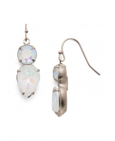 Women's Brilliant Teardrop Earrings White One Size $45.72 Drop & Dangle