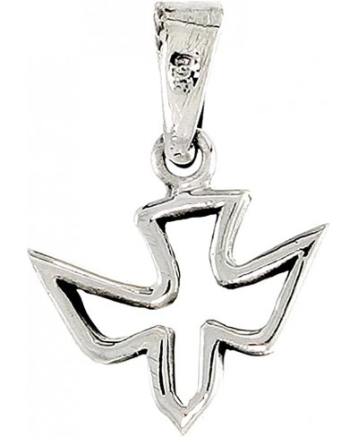 Sterling Silver Dove Charm 1/2 inch Tall $21.92 Pendants & Coins