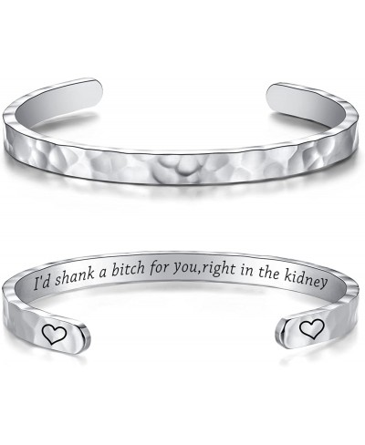 Inspirational Bracelets for Women Motivational Bracelet Hidden Message Mantra Cuff Bangle Encouragement Gift Cuff Jewelry $14...