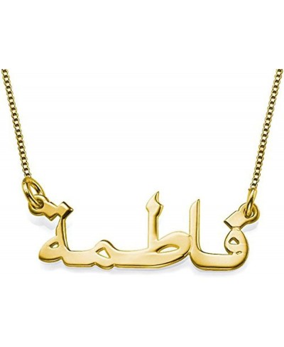 Arabic Name Pendant Personalized Name Necklace Custom Made with Any Name $21.69 Pendant Necklaces