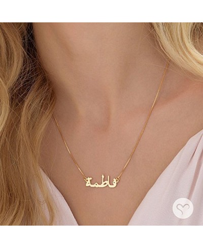 Arabic Name Pendant Personalized Name Necklace Custom Made with Any Name $21.69 Pendant Necklaces