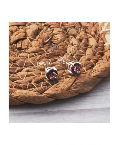 June (Alexandrite) Birthstone Earrings Created with Crystals $12.67 Stud