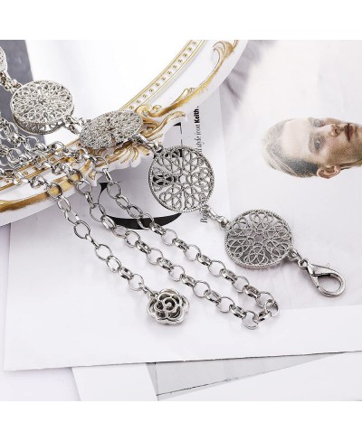 Fashion Womens Metal Silver Gold Body Waist Chain Belts for Dresses jeans $12.21 Body Chains