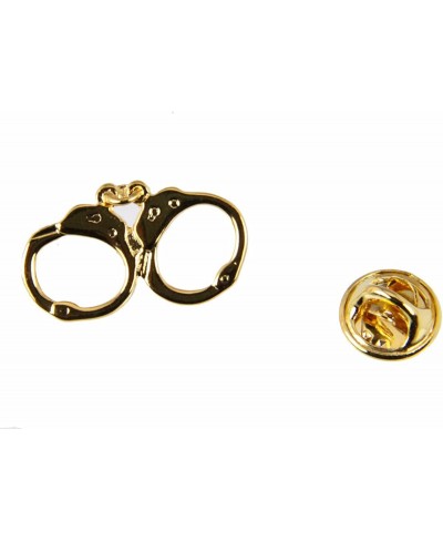 6030591 Handcuffs Lapel Pin Police Office Uniform Hand Cuffs Law Enforcement Trooper Dress Blues $10.32 Brooches & Pins