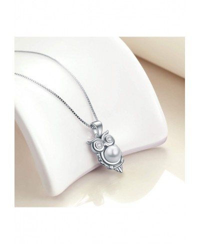 Owl Necklace 925 Sterling Silver Owl Pendant I Love You 100 Languages Love Owl Necklace for Women Girlfriend Jewelry Gifts $3...