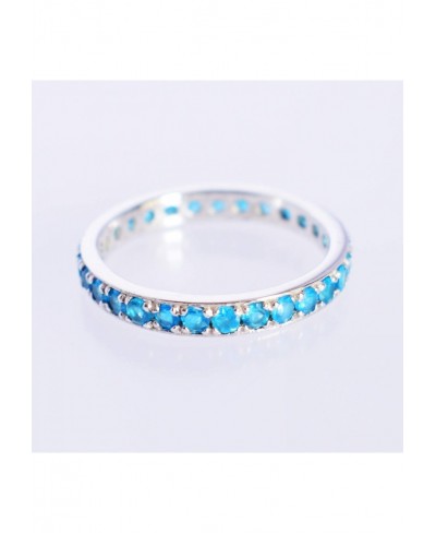 Neon Apatite Gemstone Engagement Fashion Jewelry 925 Sterling Silver Ring $32.47 Engagement Rings