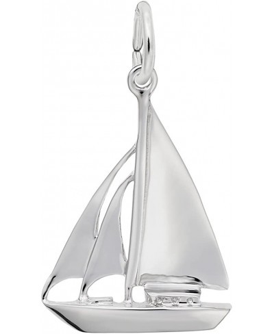 Sailboat Charm Charms for Bracelets and Necklaces $41.29 Charms & Charm Bracelets