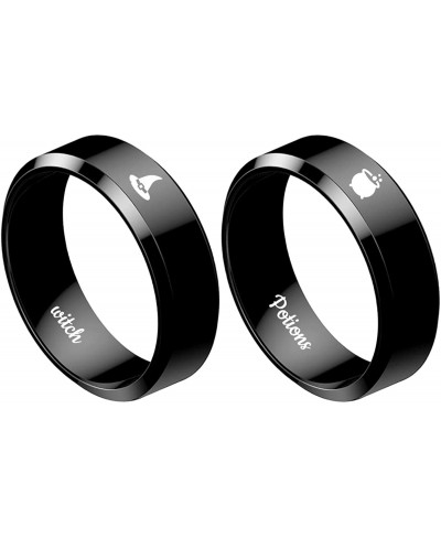 Sun and Moon Matching Rings - Promise Rings for Couples Best Friend Rings 2PCS $26.48 Promise Rings