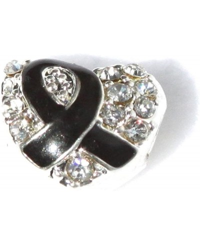 Black Ribbon Heart Bracelet Charms with Australian Crystals Buy 1 Give 1-2 Charms for only $9.99 $8.77 Charms & Charm Bracelets