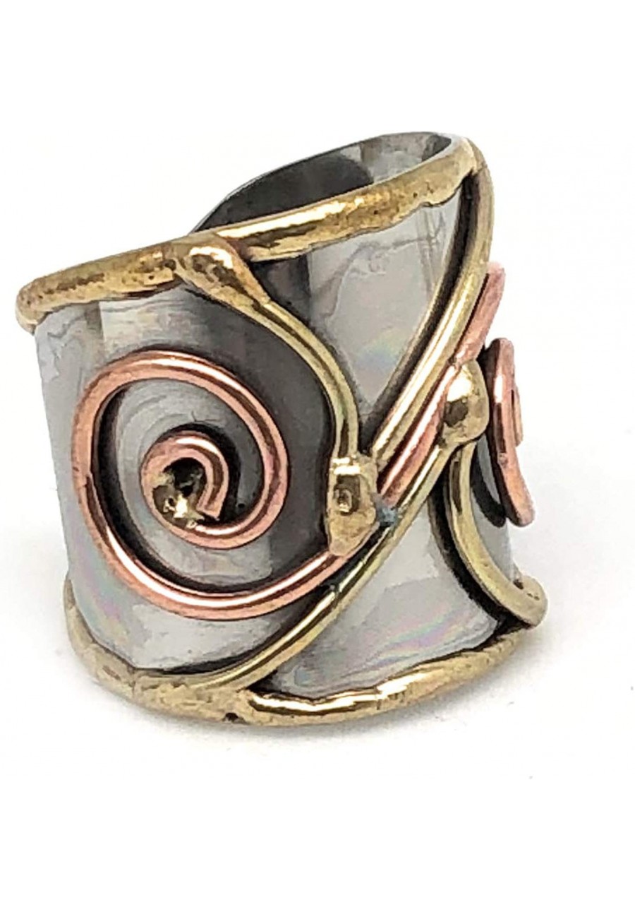 Mixed Metal Cuff Ring $11.30 Cuff