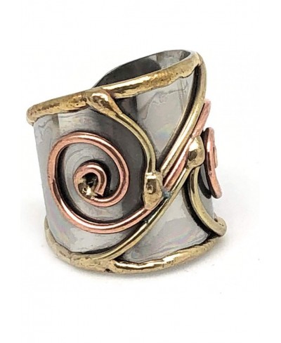 Mixed Metal Cuff Ring $11.30 Cuff