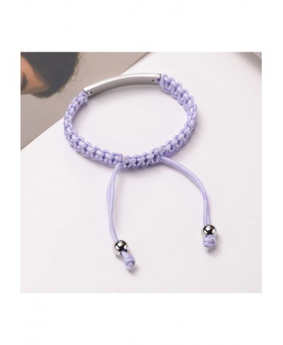 Customize Friendship Bridesmaid Couple Gift Jewelry Set of 2 3 4 5 Handmade Braided Rope Bracelet Adjustable $18.09 Strand