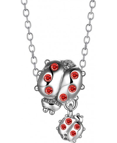 925 Sterling Silver Ladybug Charm Fit Pandora Bracelets $20.59 Charms & Charm Bracelets