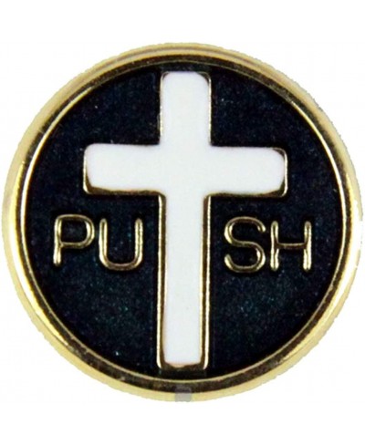 6030304 Push Pray Until Something Happens Lapel Pin P.U.S.H. Brooch Tie Tack Prayer $8.02 Brooches & Pins