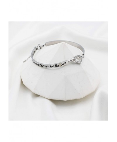 Gifts for Daughter in Law You Were Hand Chosen By My Son And Are Like A Daughter To Me Bangle Daughter-in-Law Bracelet $14.68...