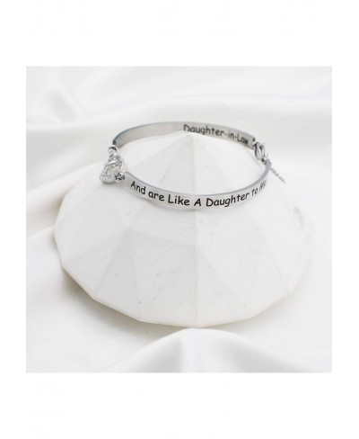 Gifts for Daughter in Law You Were Hand Chosen By My Son And Are Like A Daughter To Me Bangle Daughter-in-Law Bracelet $14.68...