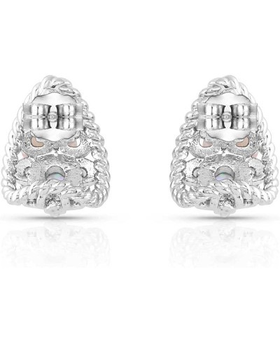 Western Lifestyle Inspired Post/Stud Earrings (Stunning & Stacked Silver Filigree) $47.78 Stud