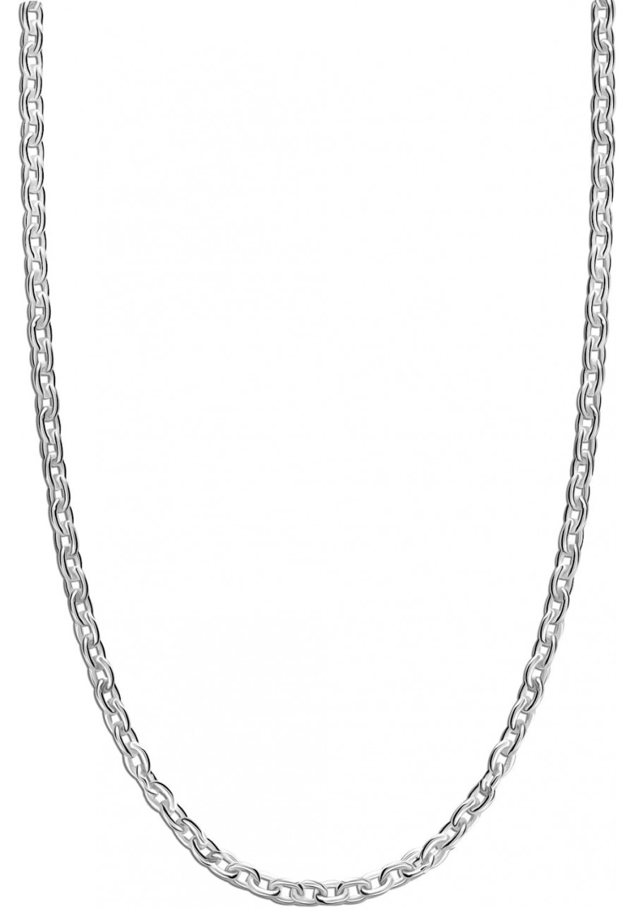 925 Sterling Silver Italian Cable Chain Necklace for Teen and Women 16 Inches $12.02 Chains