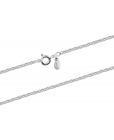 925 Sterling Silver Italian Cable Chain Necklace for Teen and Women 16 Inches $12.02 Chains