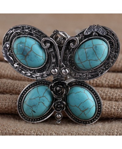 Women Elegant Style Butterfly Jewelty Necklace Earrings Set Vintage $10.66 Jewelry Sets