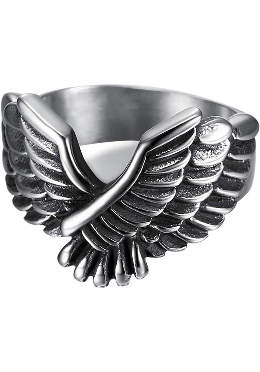 Retro Vintage Eagle Wings Style Wedding Party Cocktail Statement Biker Ring $9.86 Statement