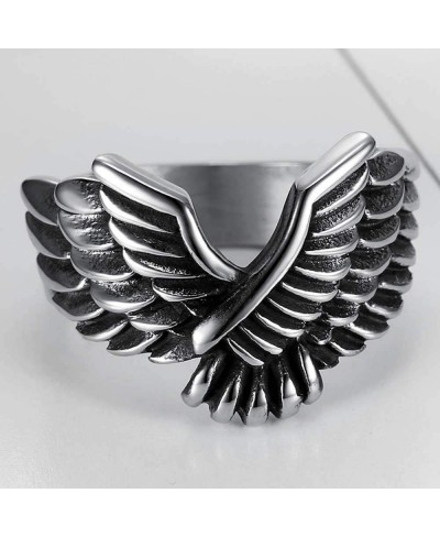 Retro Vintage Eagle Wings Style Wedding Party Cocktail Statement Biker Ring $9.86 Statement