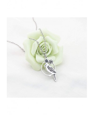 Parakeet Parrot Charm Necklace/Earrings Bird Jewelry Gift For Parrot Lover $12.77 Jewelry Sets