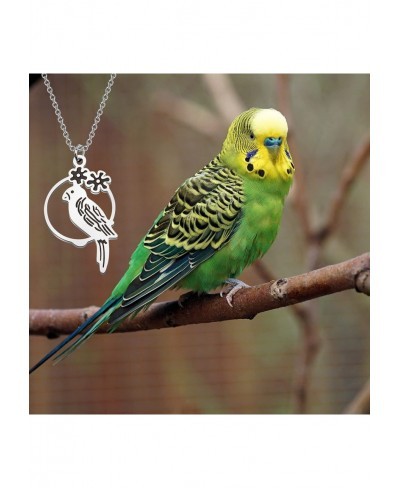 Parakeet Parrot Charm Necklace/Earrings Bird Jewelry Gift For Parrot Lover $12.77 Jewelry Sets