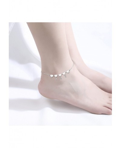 Anklet Bracelet for Women Butterfly/Star/Love Anklet 925 Sterling Silver Anklet Adjustable Beach Anklets Gifts for Women $17....